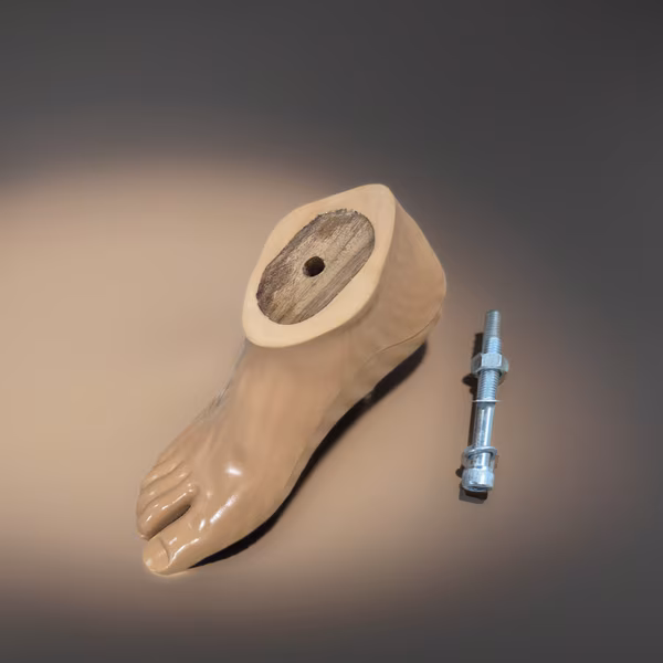 SACH Feet Wooden Keel prosthetic foot component for stability comfort and walking support
